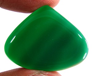 23 90 Ct Natural Green Onyx Loose Gemstone Cabochon Wire Wrapping Stone Ebay