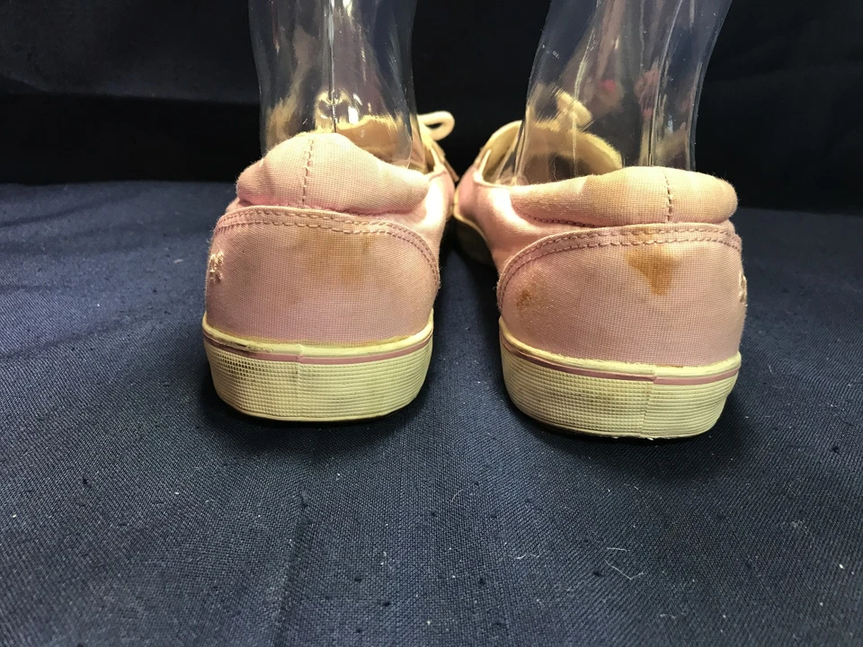 Zapato Deportivo Oxford Barco GRASSHOPPERS Para Mujer Talla 11M Rosa Lona Encaje Foto 4 de 4