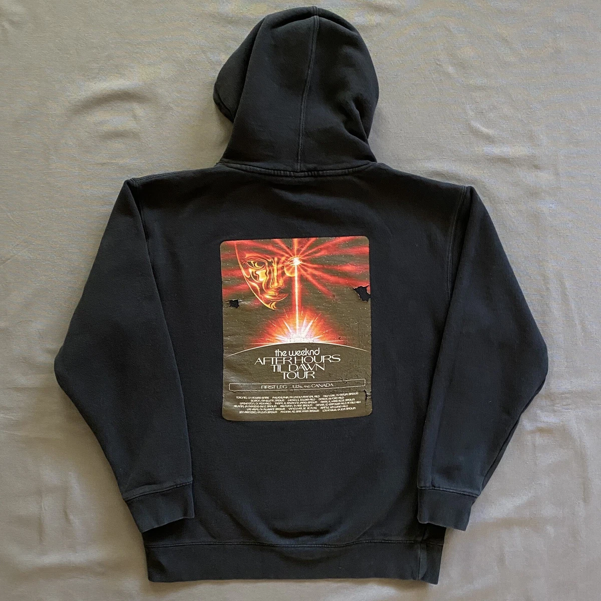2022 The Weeknd After Hours Til Dawn Tour Hoodie Adult Medium Black Merch Music