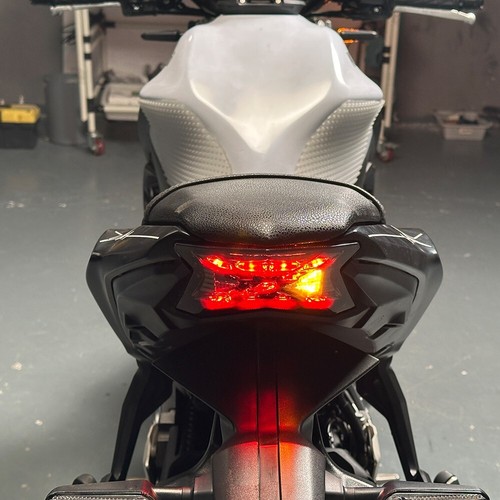 For 2017-2025 Kawasaki Ninja 650 Z650 LED Tail Light Rear Lamp with Turn Signals - Picture 18 of 24