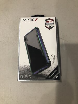 Raptic Shield Cell Phone Case For Galaxy A10e NEW 10ft Drop Tested Iridescent 