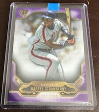 2020 TOPPS TRIPLE THREADS DARYL STRAWBERRY BASE AMETHYST 102/299 METS NICE 👍
