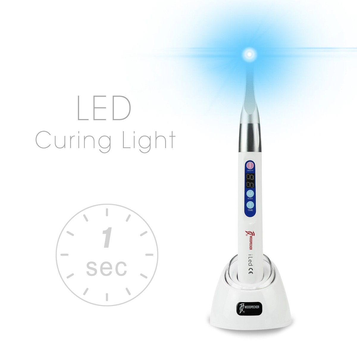 Lampe De Durcissement Dentaire ILed Max 2500 MW/cm² - 1 Seconde, LED