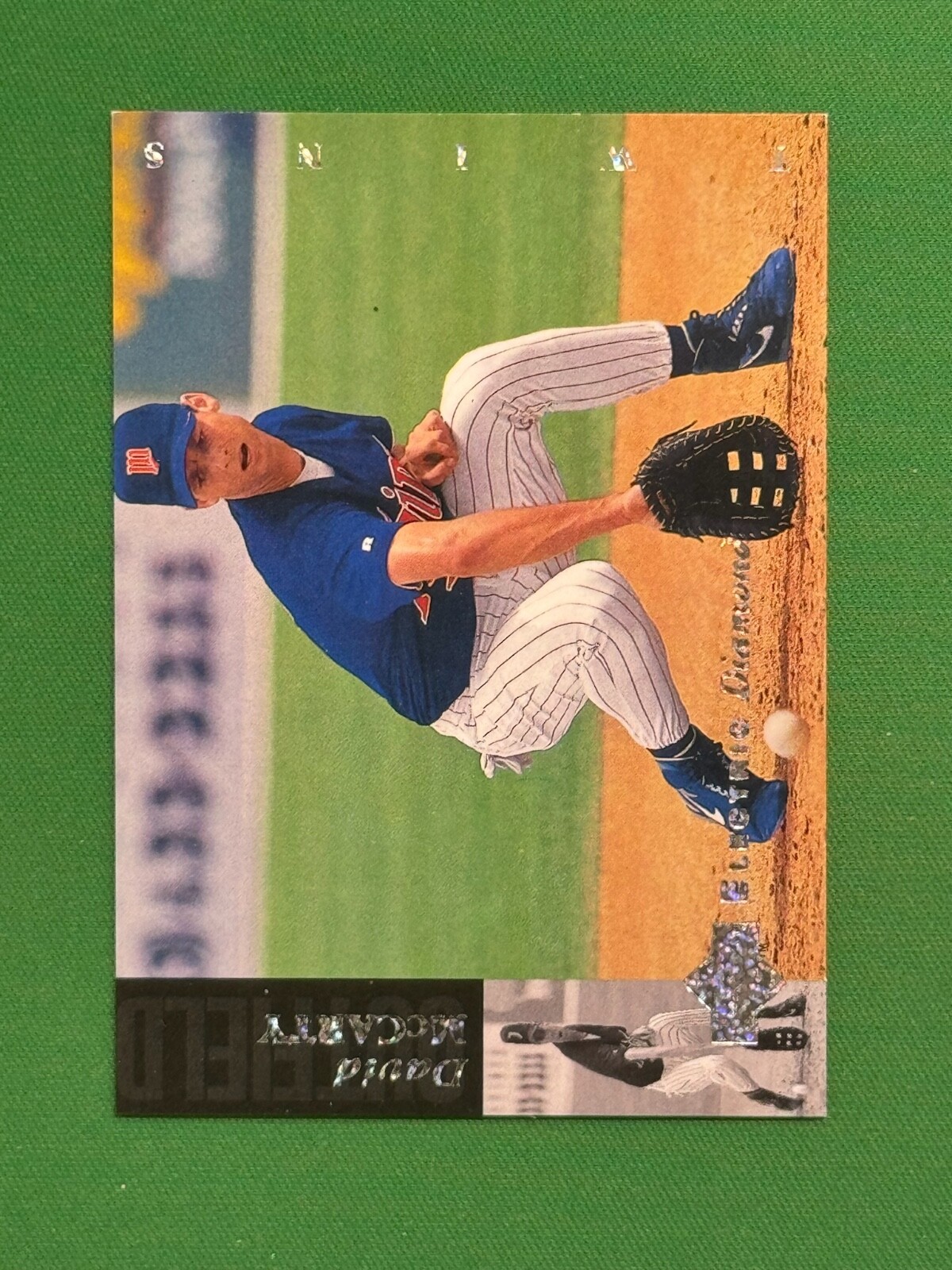 1994 Upper Deck Series 1 #200 David McCarty Base Electric Diamond Parallel