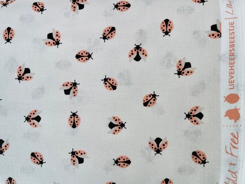 Wild and Free-Ladybug-Summer Vibes Fabric-Loes Van Oosten-Cotton + Steel - Picture 5 of 10