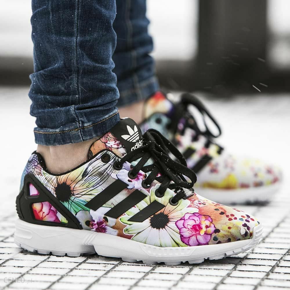 cuchara níquel Mansión Adidas Originals ZX Flux Women's Floral Print Multicolor Black S78976 Rare  | eBay