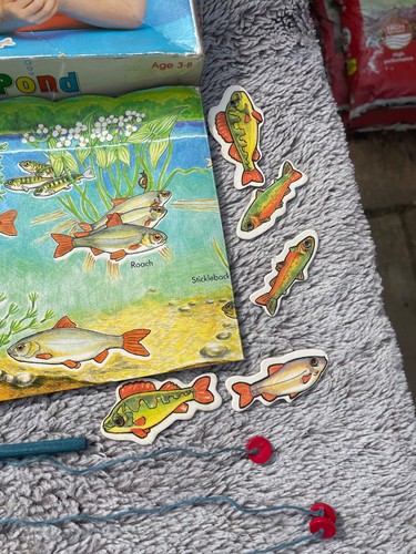 magnetic fiah game vintage early learning centre ELc board game toy - Picture 3 of 8
