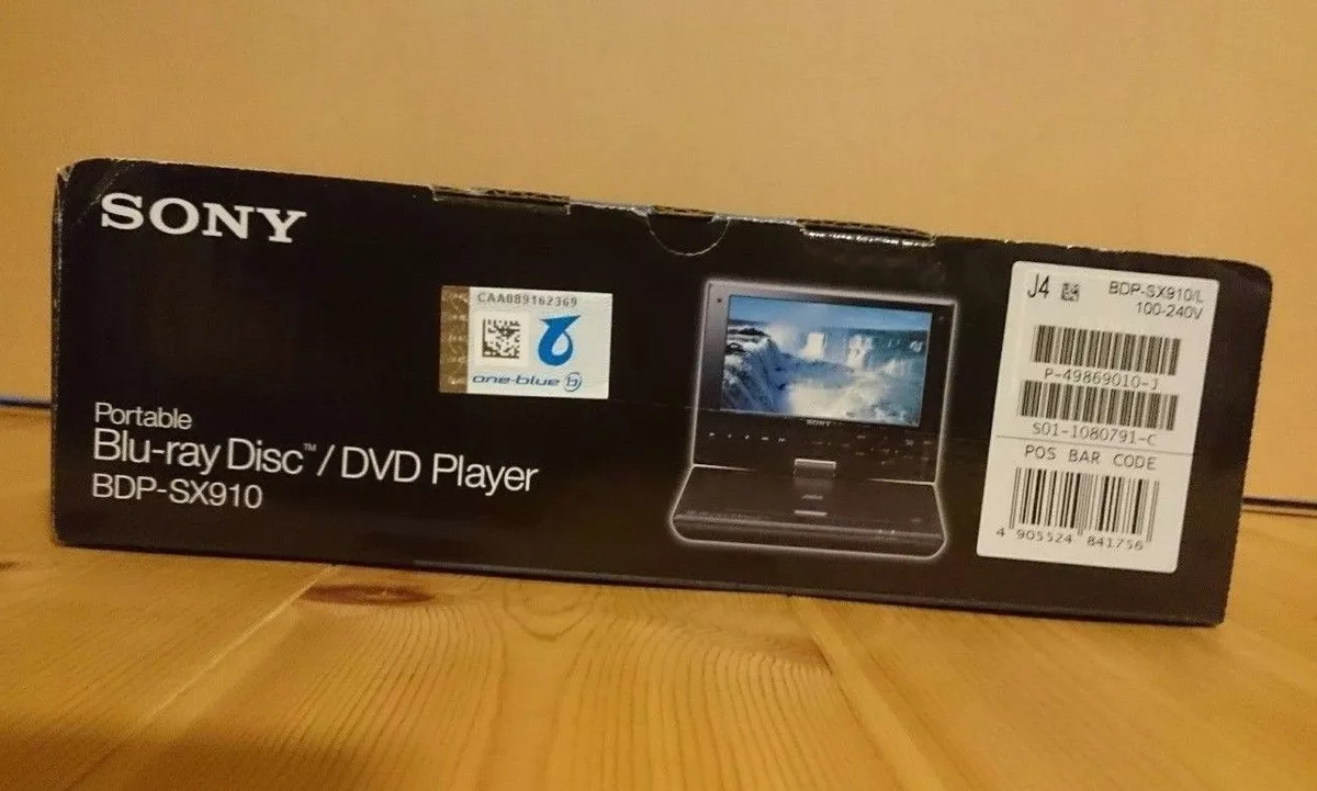 Sony BDP-SX910 Portable Blu-ray Disc / DVD Player Shipping from 