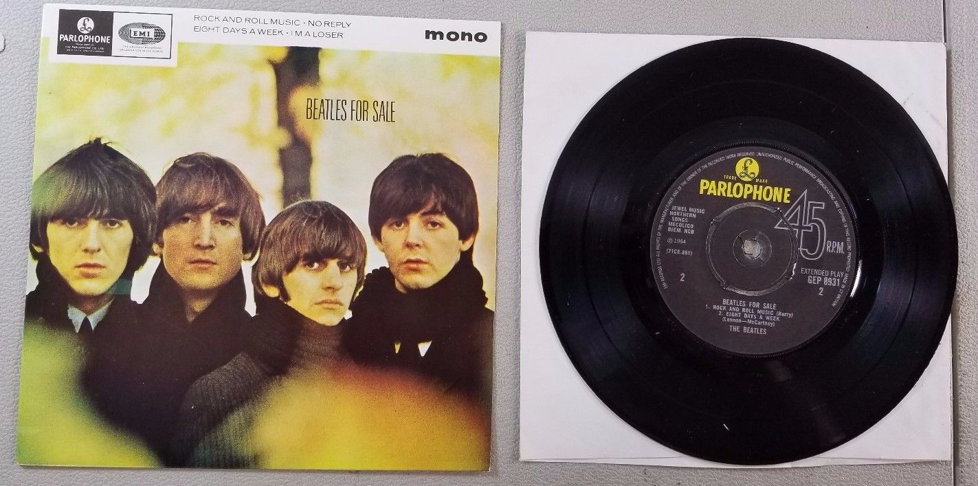 GEP 8931 THE BEATLES REMIND ME LATER VINYL EP 45 RECORD RE14