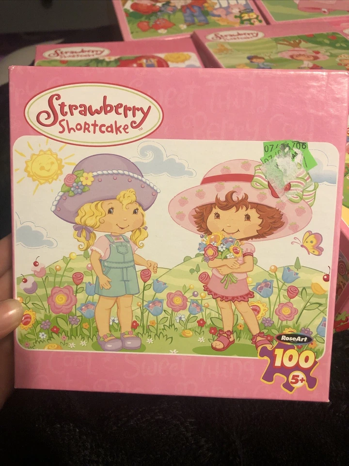 Lote de 10 rompecabezas Strawberry Shortcake Foto 3 de 4