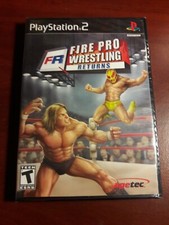 Fire Pro Wrestling Returns, factory sealed y-fold (PlayStation 2/PS2)-hole punch