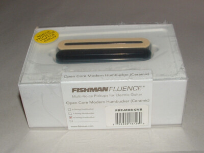 Fishman Fluence PRF-M08-CVB Open Core 8 String Pickup Ceramic  REVZEB/BLACK NKL