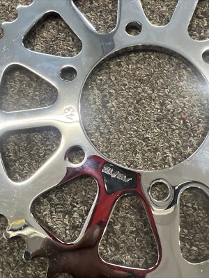 Kawasaki, ZX6 520 Pitch 43 Tooth Oem Rear Hub Sprocket Chrome