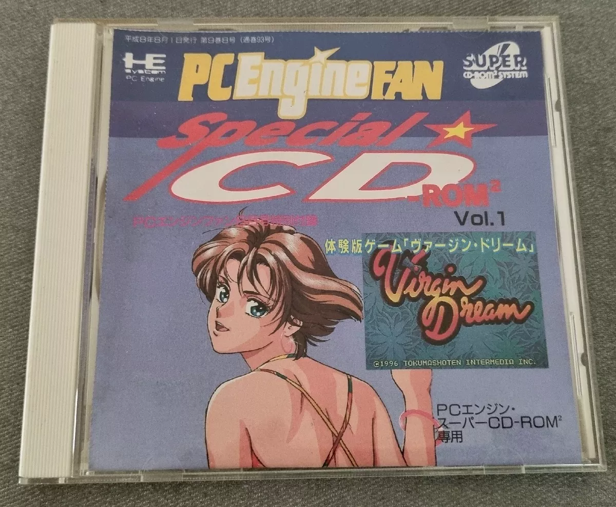 PC-Engine Fan Special CD-Rom 2 Vol.1 Virgin Dream / PCE Hu CD Duo r rx Japan