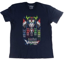 VOLTRON Legendary Defender t shirt LARGE Lootware Exclusive LARGE 8 Bit Graphic