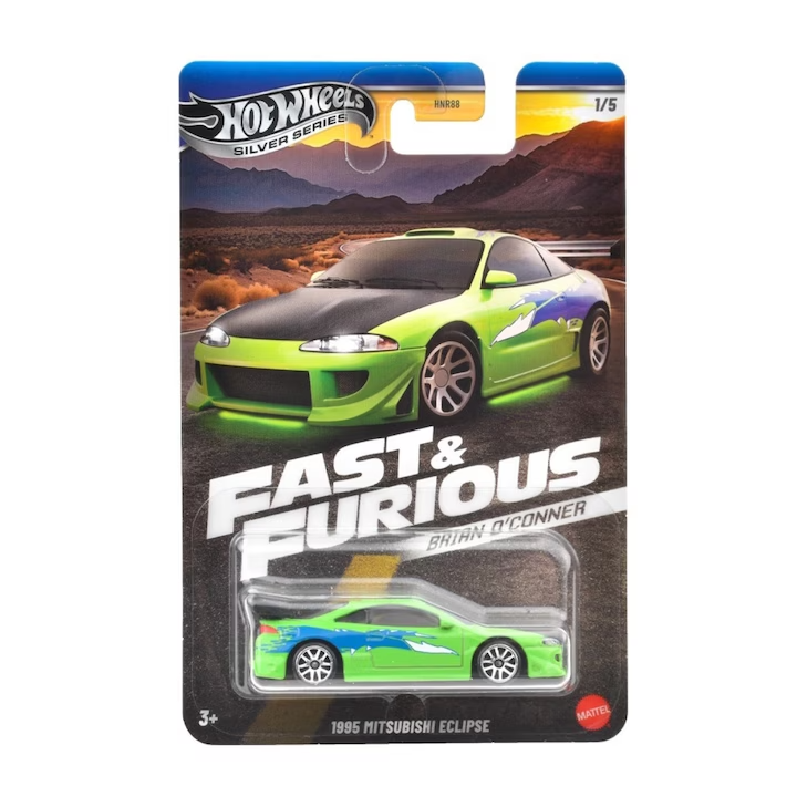 Hot Wheels Fast & Furious - Voiture Brian O'Conner - Édition Argentée 1:64 - 2024