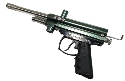 Green Spyder Xtra Metal Trigger Grip Frame Semi Auto Paintball Gun + Barrel