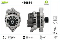 Valeo 436684 Generator FüR Opel Vauxhall