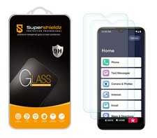 [2-Pack] Supershieldz Tempered Glass Screen Protector for Jitterbug Smart3