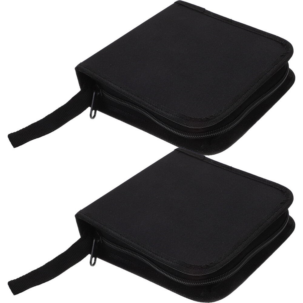 2 Pcs CDAufbewahrung Sbox Pp Reisen CDHülle Aus Kunststoff CDHalter