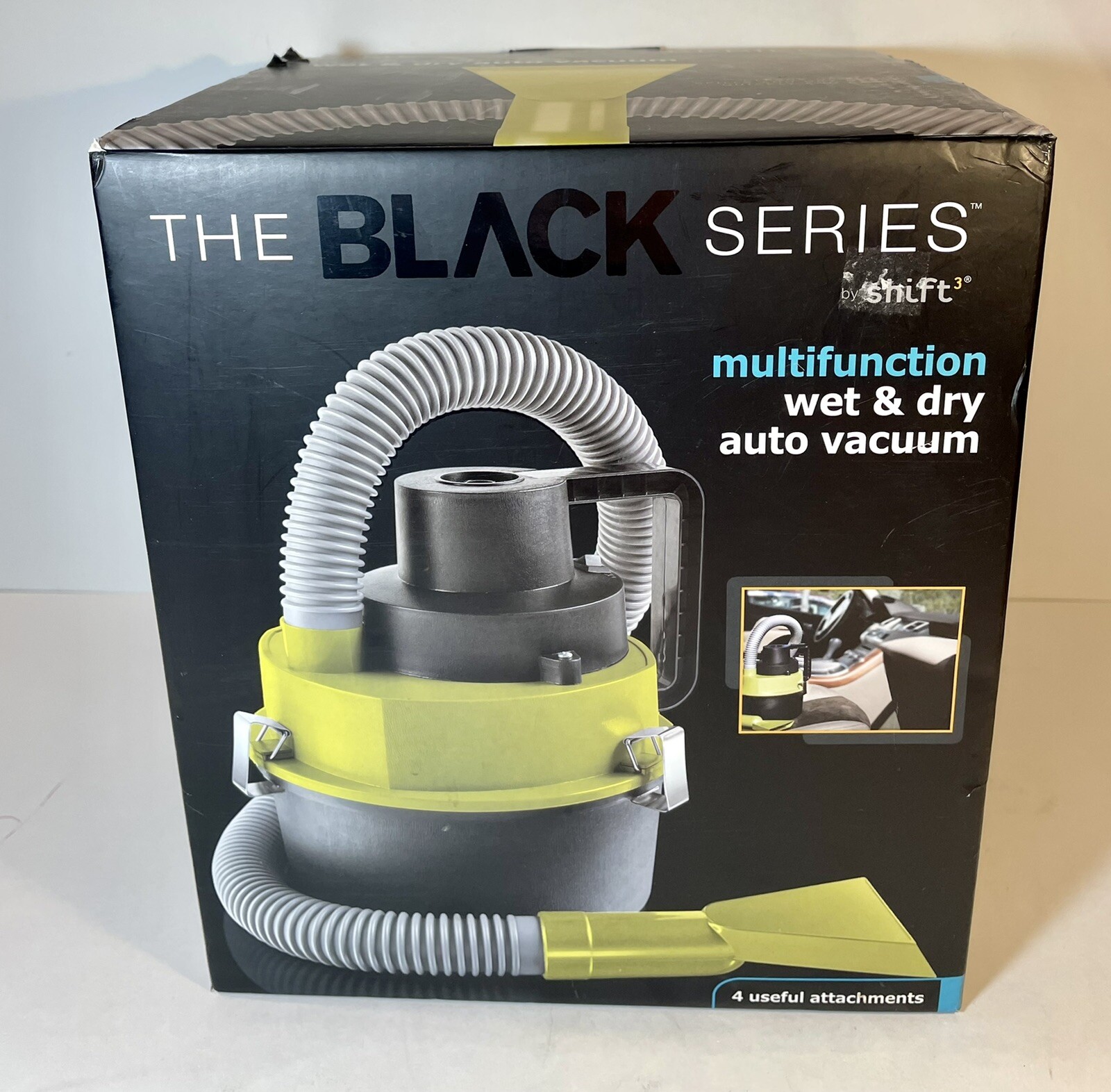 The Black Series NEW Multifunction Wet & Dry Auto Vacuum 12 V Motor