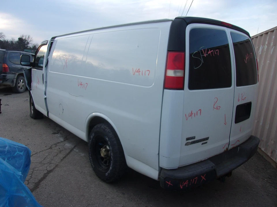 Used Door Glass Rear fits: 2008 Chevrolet Express 1500 van sliding door one wind Foto 4 de 4