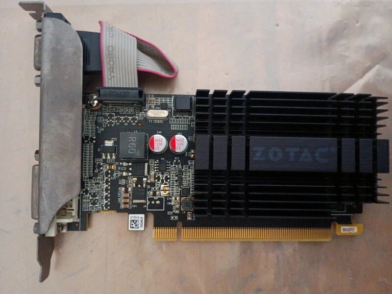 Scheda video GT 710 ZOTAC 1Gb ddr3 nvidia pci ex hdmi-vga (Spedizione veloce) - Immagine 2 di 2