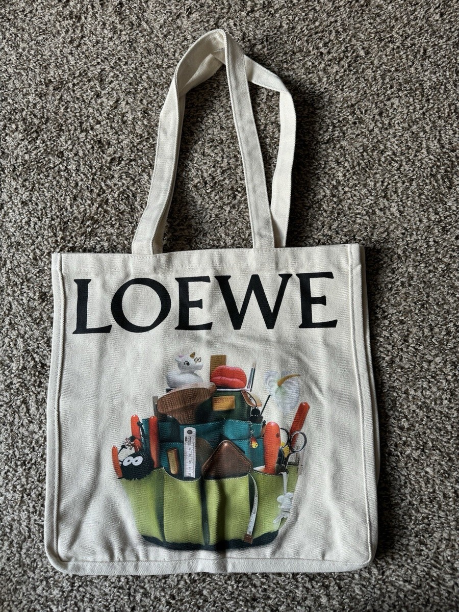 LOEWE エコバッグ CRAFTED WORLD Loewe Crafted World Exhibition Gift Tote Bag Loewe
