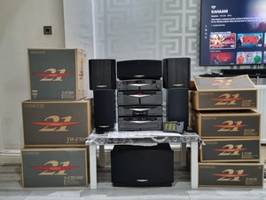 Chaîne Hi-Fi Kenwood A E5L - Fonctionnelle, Avec Télécommande Et Accessoires
