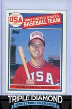 1985 Topps #401 Mark McGwire Rookie RC USA Baseball AB415