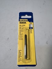 IRWIN 1788671 Hanson High Carbon Steel 8-32 NC SAE Bottom Tap