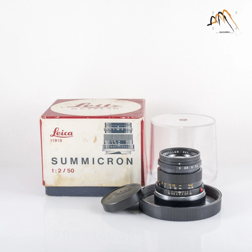 Leica SUMMICRON-M 50mm Focal f/2 Camera Lenses for sale - eBay