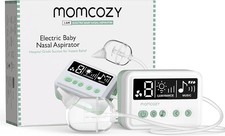 Momcozy Nasal Aspirator for Baby,  Hospital-Grade  70 KPa Strong White