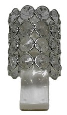 Bath Body Works Rhinestone Wallflower Plug Light Up Silver Gems Preowned