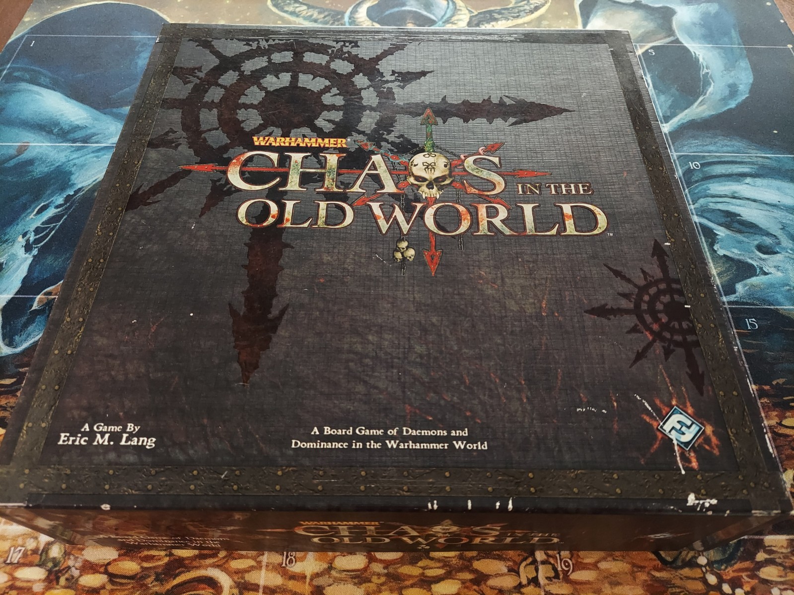 Warhammer Chaos in the Old World (2009 1st Edition) Board Game PLAYED ONCE