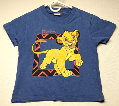 Disney The Lion King HHC Fun Factory Blue Simba Kid's Size 6-7