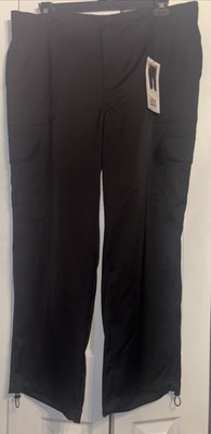 Vanilla Star Black Satin Cargo Pants Size 2X
