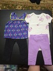 Girls Sz 12m Lot Of 2 Outfit — photo 1