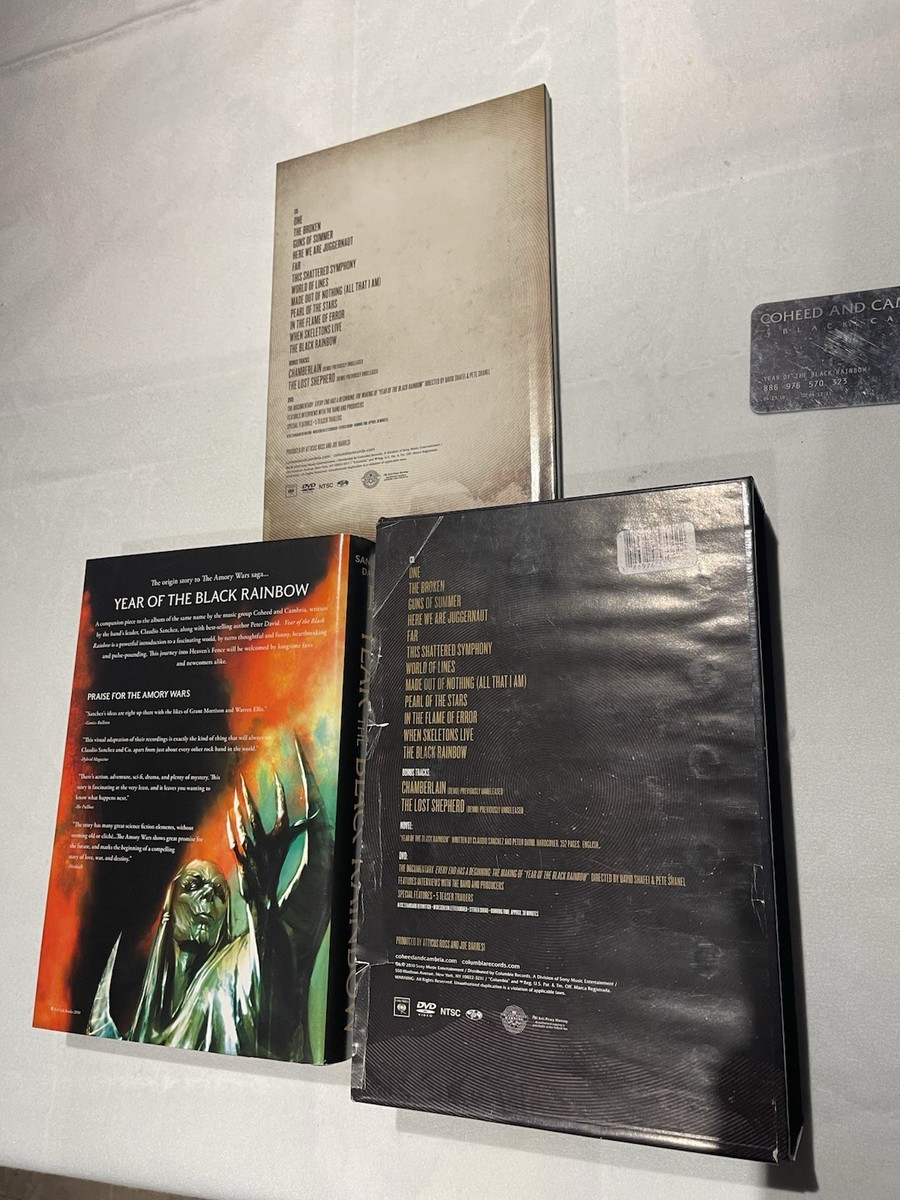 ミュージック Coheed and Cambria DVD & CD BOX Set Coheed and Cambria Year of the Black Rainbow Deluxe Box Set. With
