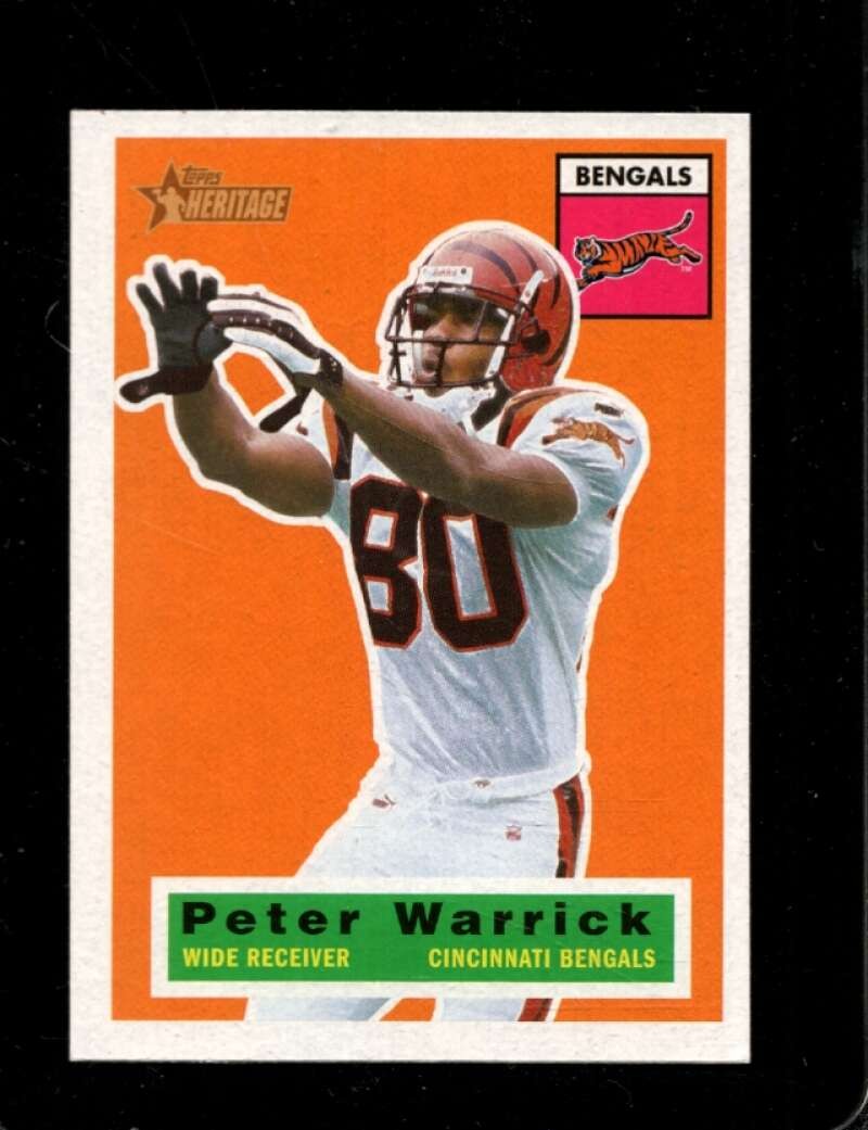 2001 TOPPS HERITAGE #2 PETER WARRICK EXMT BENGALS *X78360
