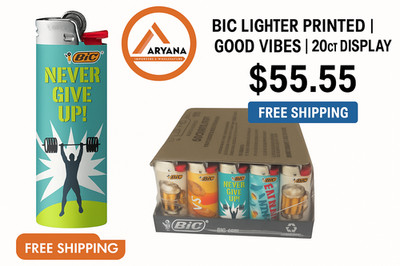 BIC Pocket Lighters, Fashion Assorted Colors, 20-Pack of Lighters (Colors May