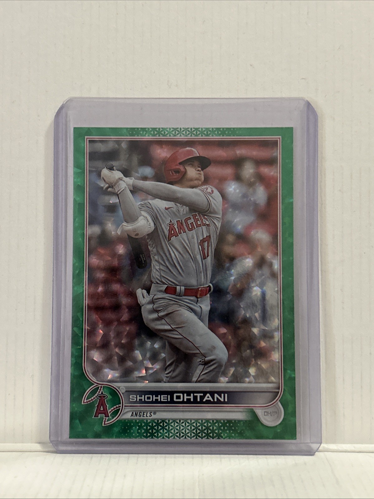 2022 Topps Series 1 - Shohei Ohtani #1 Green Foil /499