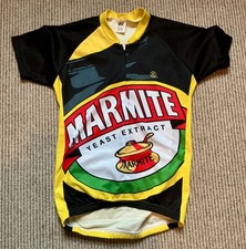 Foska Cycling Jersey Marmite Hate Jams | Men's | Black/Yellow | Small |