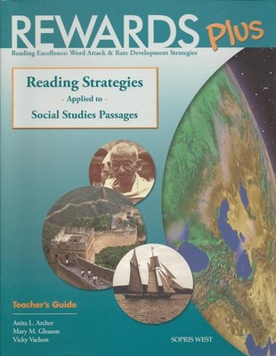 Rewards Plus Social Studies Teacher's Guide: Reading Strategies Applied to S...