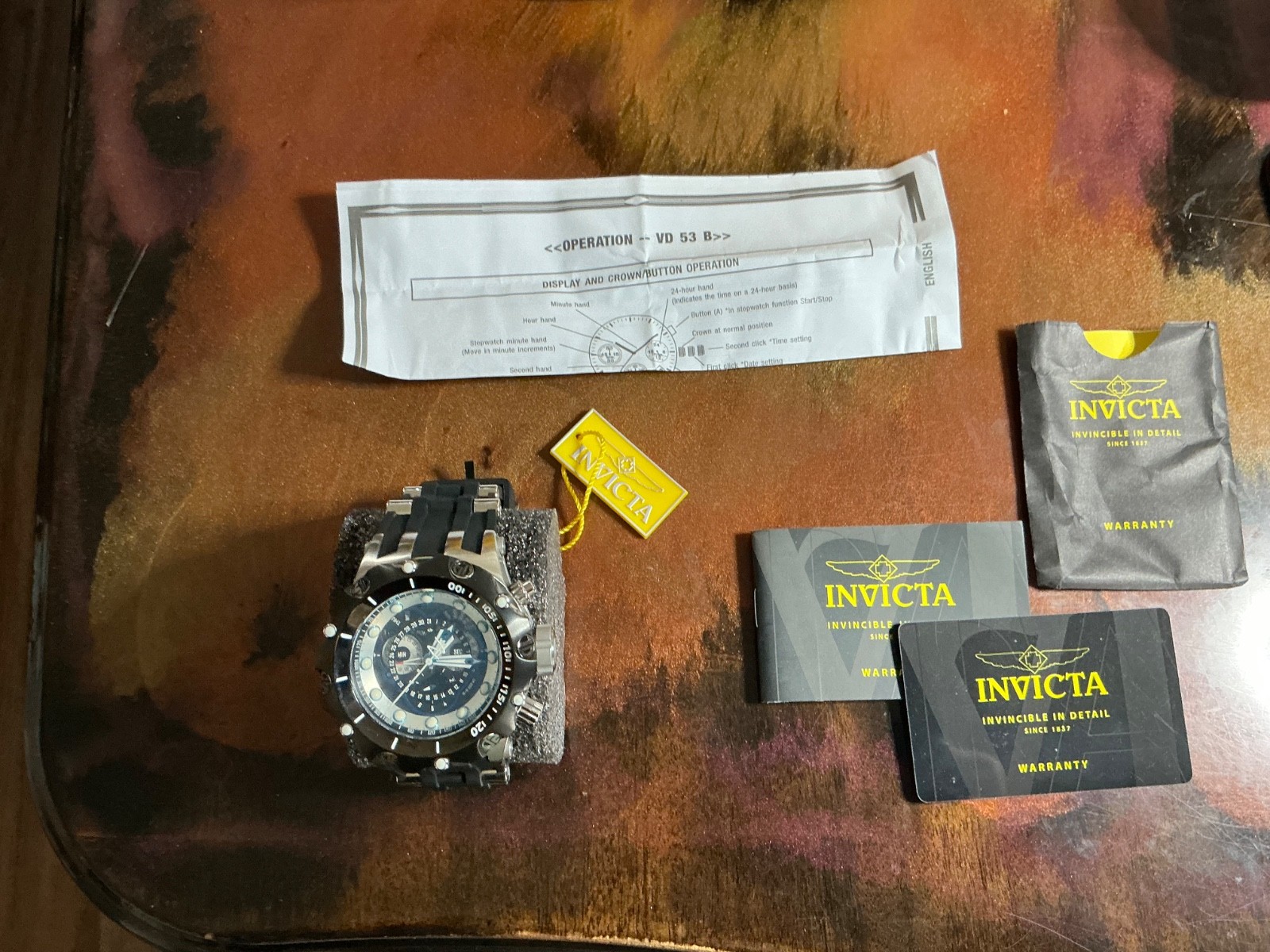 invicta automatic chronograph swiss movement mens - image 12