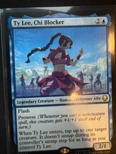 Ty Lee, Chi Blocker MTG Avatar The Last Airbender Magic NM 0076