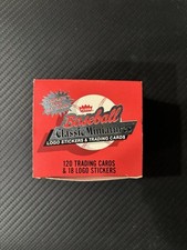 1986 fleer baseball classic miniatures set-and Sluggers Vs Pitchers Set