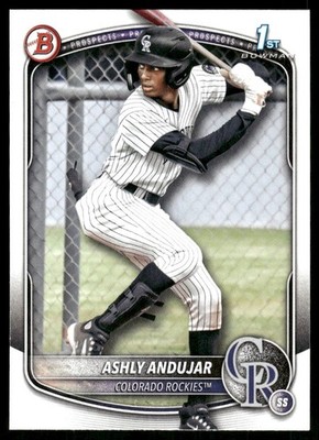 2025 Bowman #BP-20 Ashly Andujar Prospects
