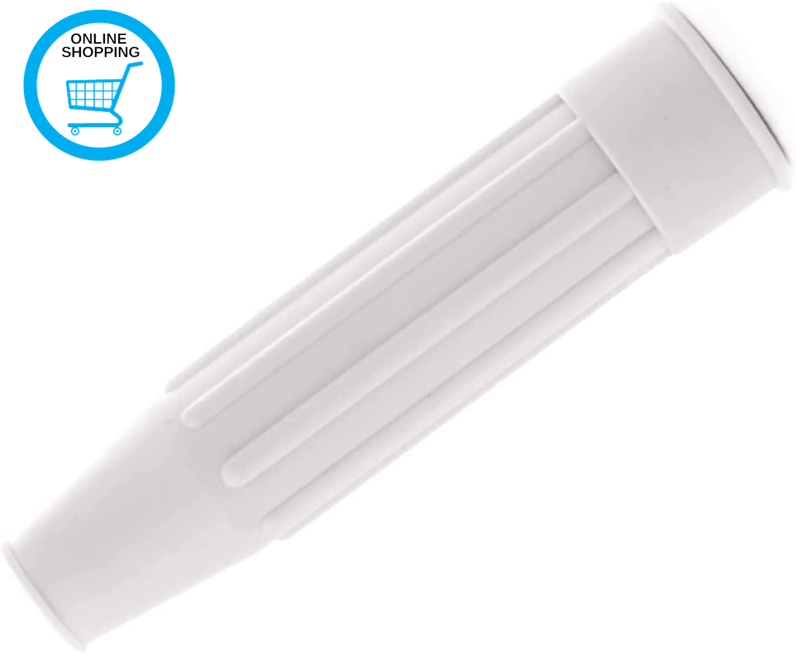 Large White Swirl Nozzle for 3/4-Inch Tap - anti Splash Kitchen & Bathroom Tap T