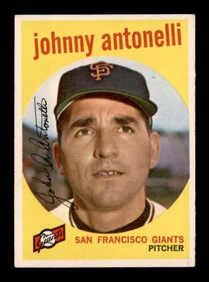 1959 Topps #377 John Antonelli   EXMT X2770298